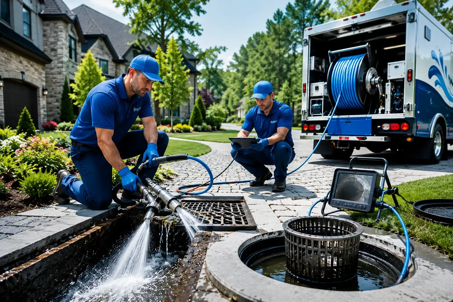 Local outdoor drain cleaning professionals in Grass Lake, MI
